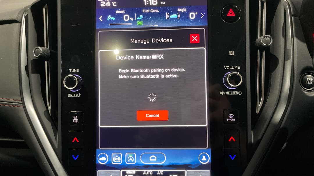 2022 Subaru WRX Ts (AWD), Automatic, 58358 km, Android/Apple Car Play