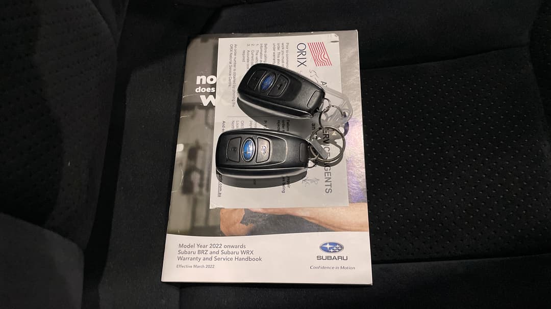 2022 Subaru WRX Ts (AWD), Automatic, 58358 km, Key Close-up