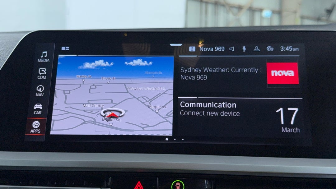 2022 BMW 3 30i M Sport, Automatic, 71167 km, Infotainment System