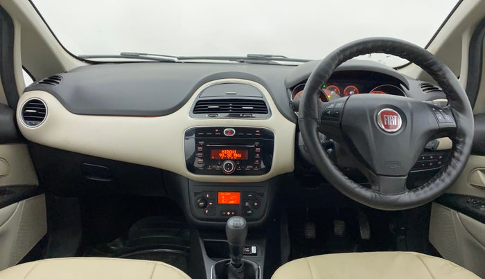 2014 Fiat Linea DYNAMIC 1.3 L ADVANCED MULTIJET, Diesel, Manual, 1,54,683 km, Dashboard View