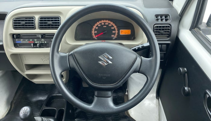 2019 Maruti Eeco 7 STR, Petrol, Manual, 3,307 km, Steering Wheel Close Up