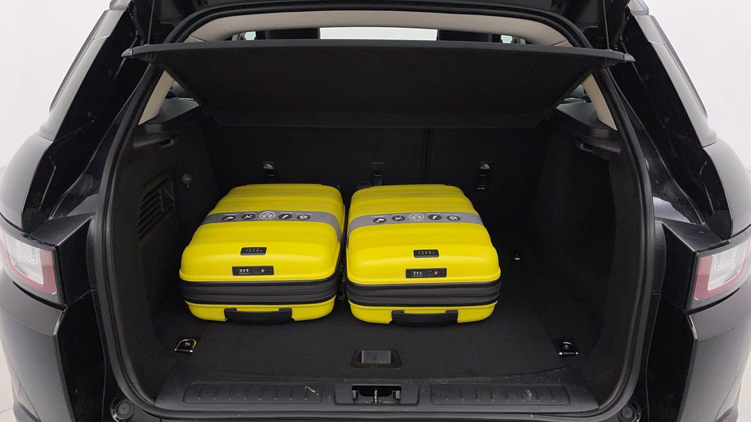 Boot Inside View with Luggage
