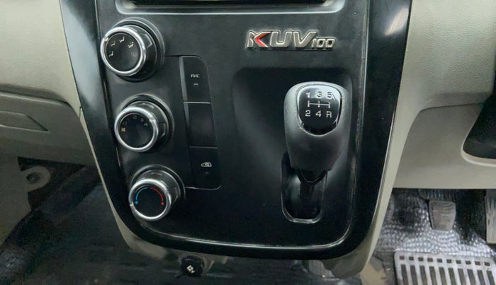 2016 Mahindra Kuv100 K2 PLUS 6 STR, CNG, Manual, 39,072 km, AC Unit - Car heater not working