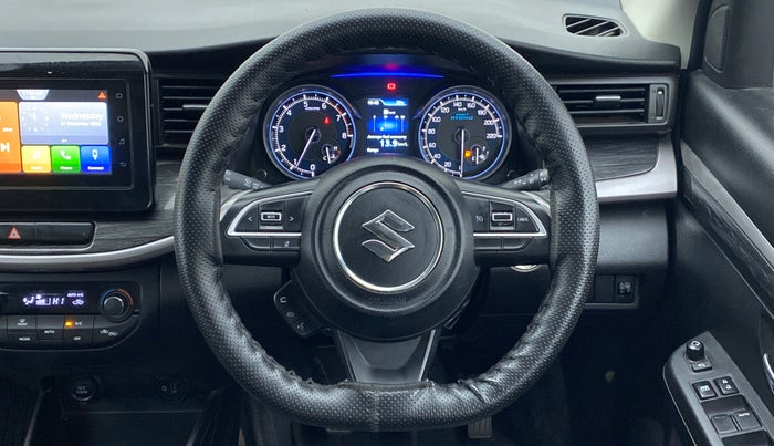 2019 Maruti XL6 ALPHA SHVS  MT, Petrol, Manual, 19,573 km, Steering Wheel Close Up