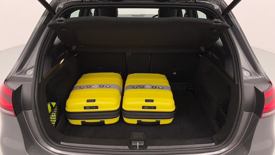 Boot Inside View with Luggage