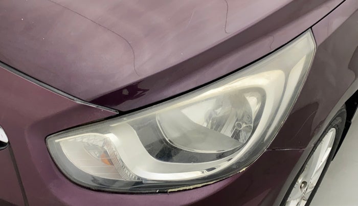 2012 Hyundai Verna FLUIDIC 1.6 VTVT SX, Petrol, Manual, 59,552 km, Left headlight - Minor scratches