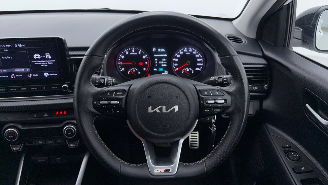 2023 Kia Rio Gt-line, Automatic, 30713 km, Steering Wheel Close-up