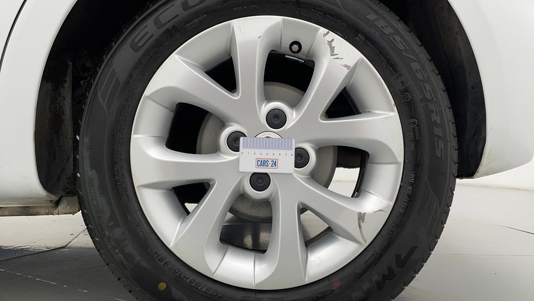 Wheels Rim Rear LHS Gutter Rash