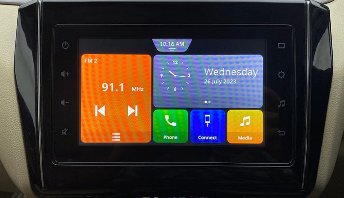 2022 Maruti Dzire ZXI CNG, CNG, Manual, 24,022 km, Infotainment System