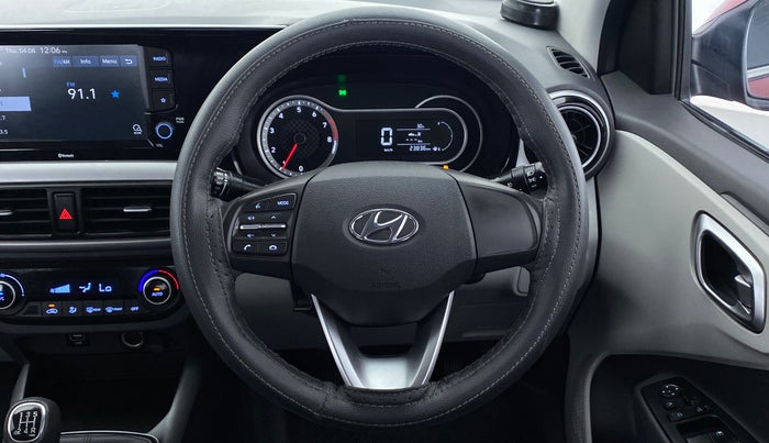 2020 Hyundai GRAND I10 NIOS SPORTZ PETROL, Petrol, Manual, 23,870 km, Steering Wheel Close Up