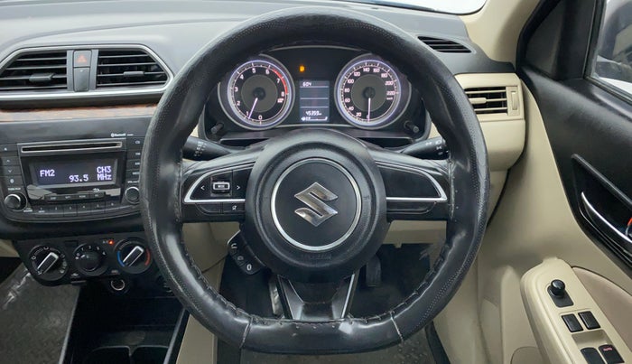 2018 Maruti Dzire VXI, Petrol, Manual, 45,732 km, Steering Wheel Close Up