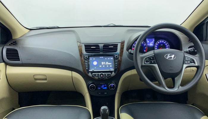 2017 Hyundai Verna FLUIDIC 1.6 SX VTVT, Petrol, Manual, 43,152 km, Dashboard