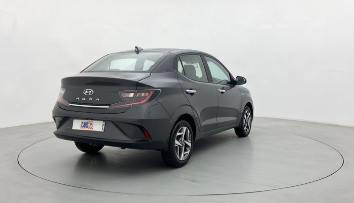 2021 Hyundai AURA SX+ AT 1.2CRDI, Diesel, Automatic, 16,646 km, Right Back Diagonal