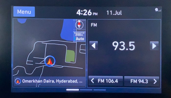 2019 Hyundai VENUE 1.0 TURBO GDI SX+ AT, Petrol, Automatic, 5,321 km, Touchscreen Infotainment System