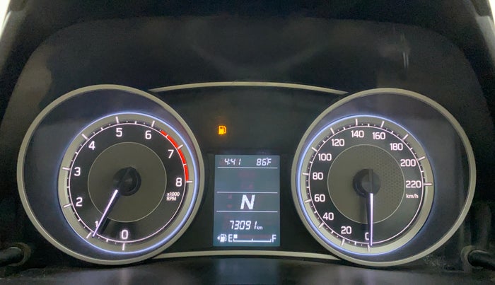 2017 Maruti Dzire VXI AMT, Petrol, Automatic, 73,089 km, Odometer Image