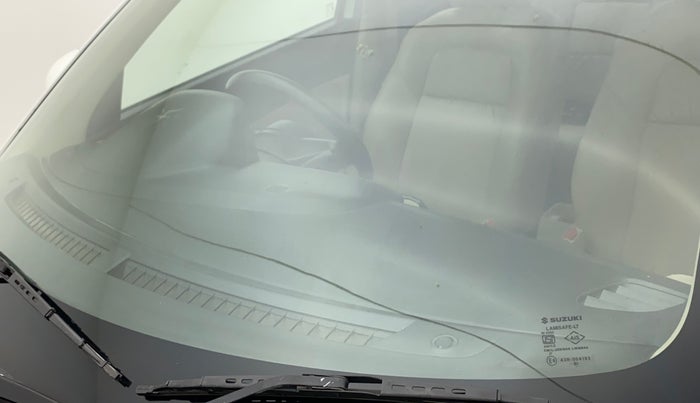 2017 Maruti Dzire VXI AMT, Petrol, Automatic, 73,089 km, Front windshield - Minor spot on windshield
