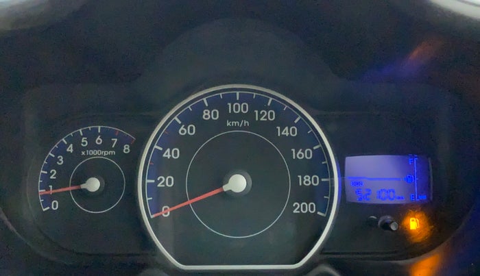 2010 Hyundai i10 MAGNA 1.2, Petrol, Manual, 52,099 km, Odometer Image