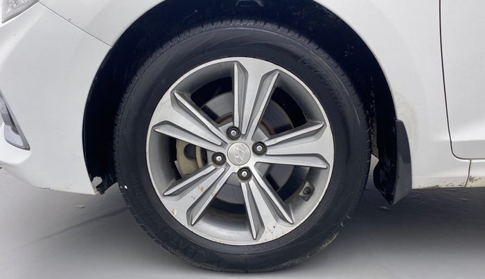 2019 Hyundai Verna 1.6 SX (O) CRDI MT, Diesel, Manual, 87,943 km, Left Front Wheel