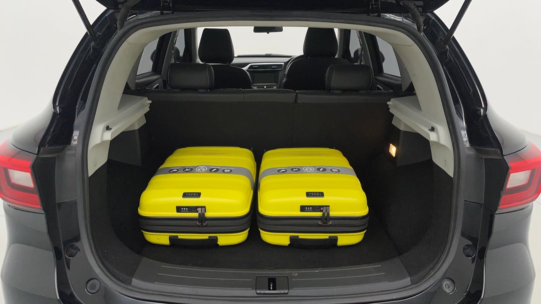 Boot Inside View with Luggage