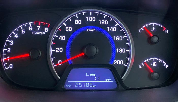 2014 Hyundai Grand i10 SPORTZ 1.2 KAPPA VTVT, Petrol, Manual, 25,208 km, Odometer Image