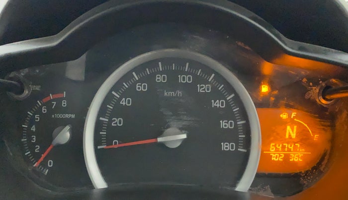 2016 Maruti Celerio ZXI AMT, Petrol, Automatic, 64,747 km, Odometer Image