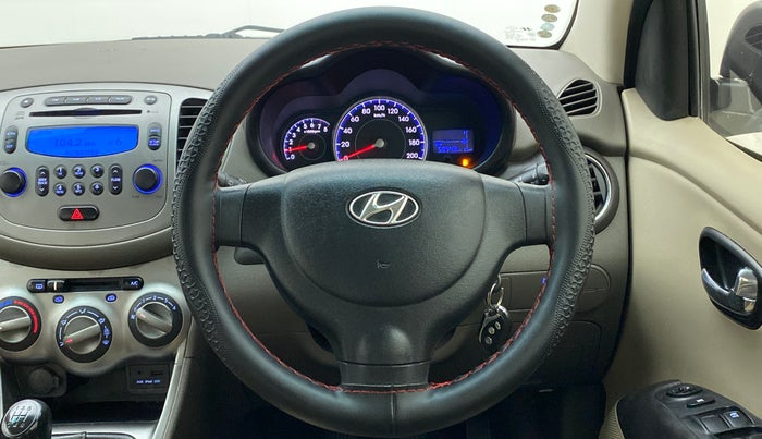 2011 Hyundai i10 SPORTZ 1.2, Petrol, Manual, 58,948 km, Steering Wheel Close Up