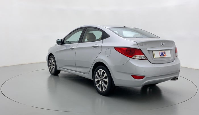 2014 Hyundai Verna FLUIDIC 1.6 SX VTVT, Petrol, Manual, 76,896 km, Left Back Diagonal