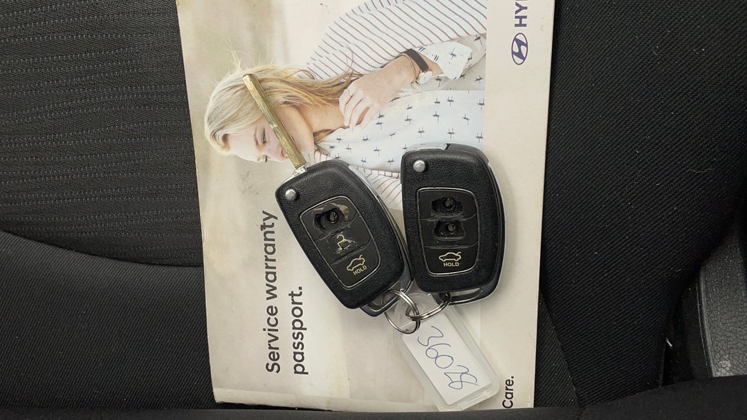 2017 Hyundai Accent Active, Automatic, 118720 km, Keys Key damaged