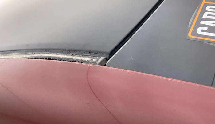 2012 Honda City 1.5L I-VTEC E MT, Petrol, Manual, 72,942 km, Left C pillar - Paint is slightly faded