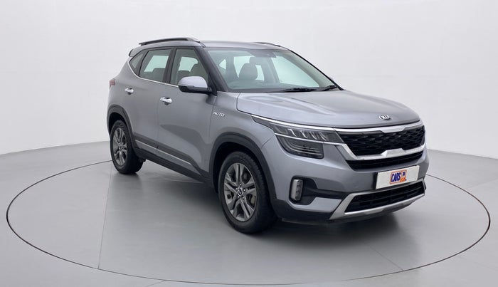 2020 KIA SELTOS HTX+ AT 1.5 DIESEL, Diesel, Automatic, 11,476 km, Right Front Diagonal