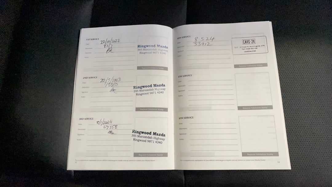 2021 Mazda 3 G20 Touring, Automatic, 33912 km, Service History