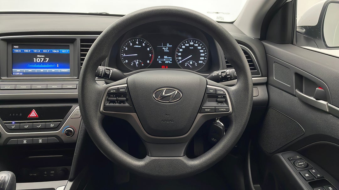 Steering Wheel Close-up