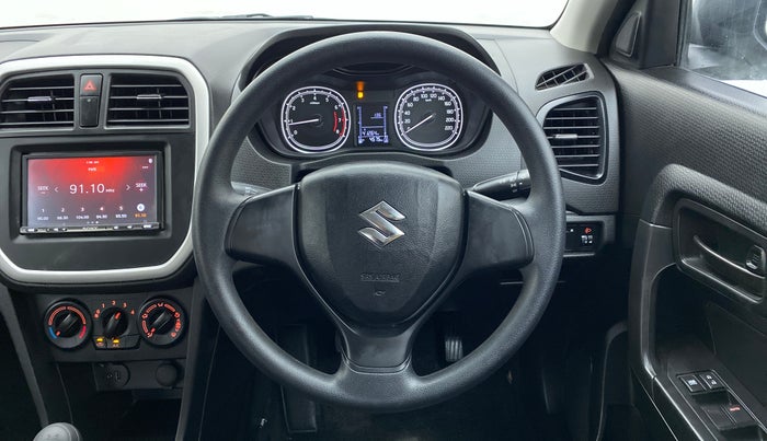 2021 Maruti Vitara Brezza LXI, Petrol, Manual, 4,792 km, Steering Wheel Close Up