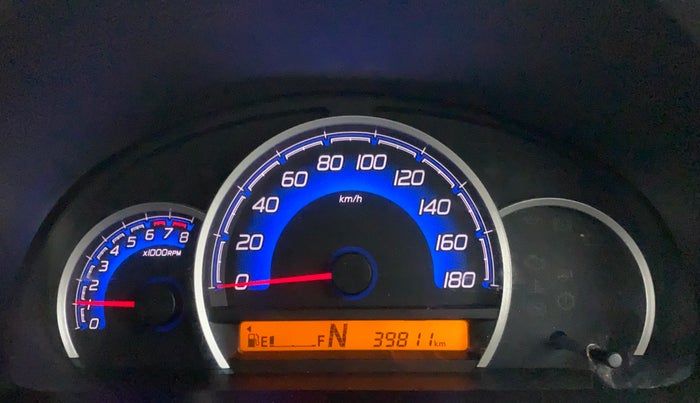 2018 Maruti Wagon R 1.0 VXI AMT, Petrol, Automatic, 39,860 km, Odometer Image