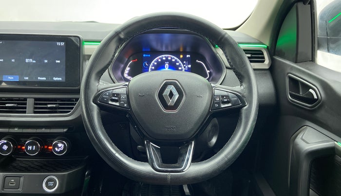 2021 Renault Kiger RXZ 1.0 MT, Petrol, Manual, 13,344 km, Steering Wheel Close Up