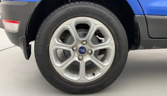 2018 Ford Ecosport TITANIUM + 1.5L PETROL AT, Petrol, Automatic, 58,516 km, Right Rear Wheel