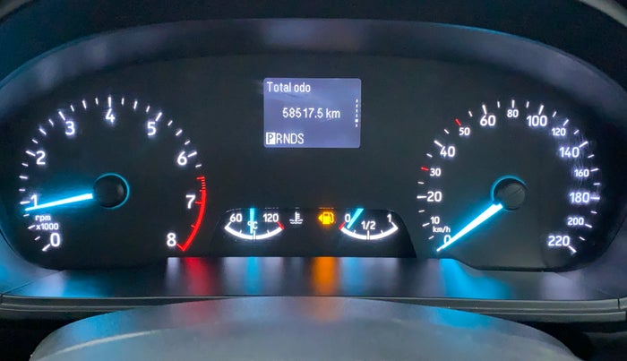2018 Ford Ecosport TITANIUM + 1.5L PETROL AT, Petrol, Automatic, 58,516 km, Odometer Image