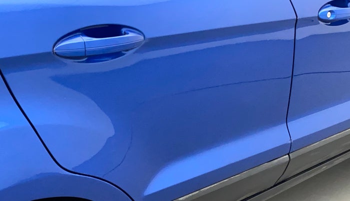 2018 Ford Ecosport TITANIUM + 1.5L PETROL AT, Petrol, Automatic, 58,516 km, Right rear door - Slightly dented