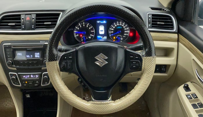 2018 Maruti Ciaz DELTA 1.5 SHVS MT PETROL, Petrol, Manual, 64,486 km, Steering Wheel Close Up