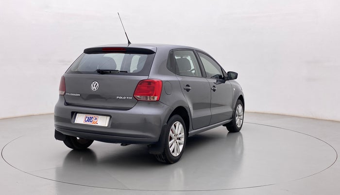 2012 Volkswagen Polo HIGHLINE1.2L DIESEL, Diesel, Manual, 85,034 km, Right Back Diagonal