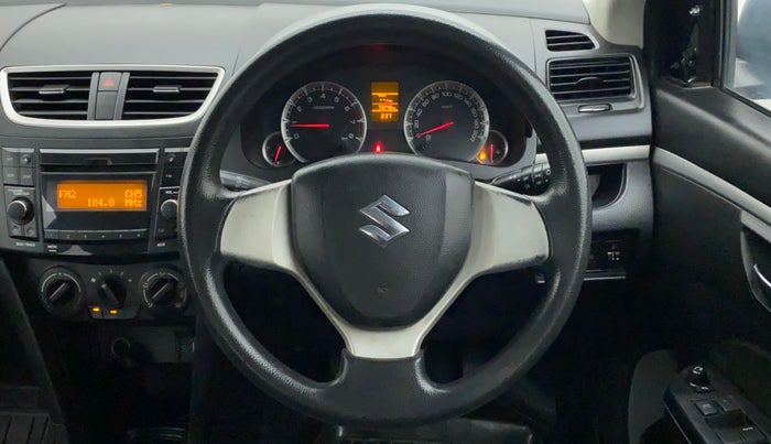 2015 Maruti Swift VXI, Petrol, Manual, 73,246 km, Steering Wheel Close Up