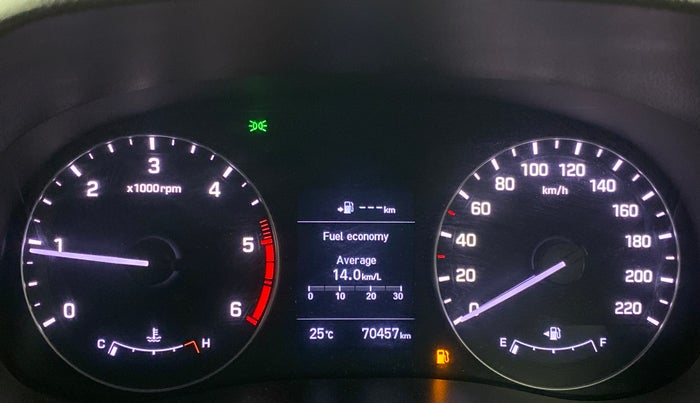 2018 Hyundai Creta 1.6 SX (O) CRDI, Diesel, Manual, 70,492 km, Odometer Image