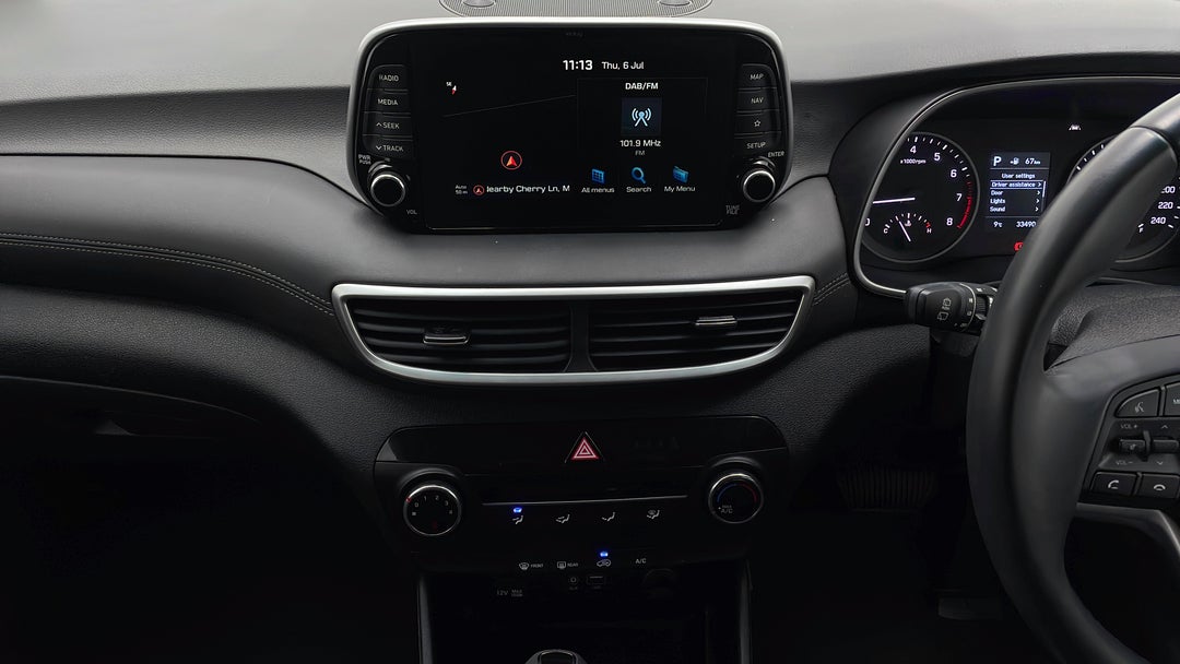 2020 Hyundai Tucson Active (2wd), Automatic, 33490 km, Center Console