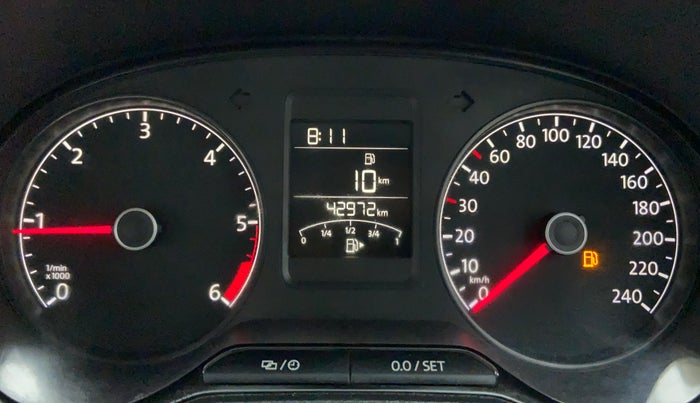 2016 Volkswagen Ameo HIGHLINE 1.5, Diesel, Manual, 42,972 km, Odometer View