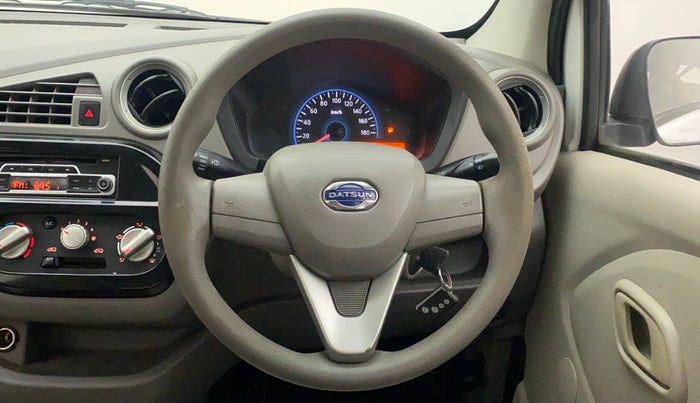 2016 Datsun Redi Go T (O), Petrol, Manual, 39,586 km, Steering Wheel Close Up