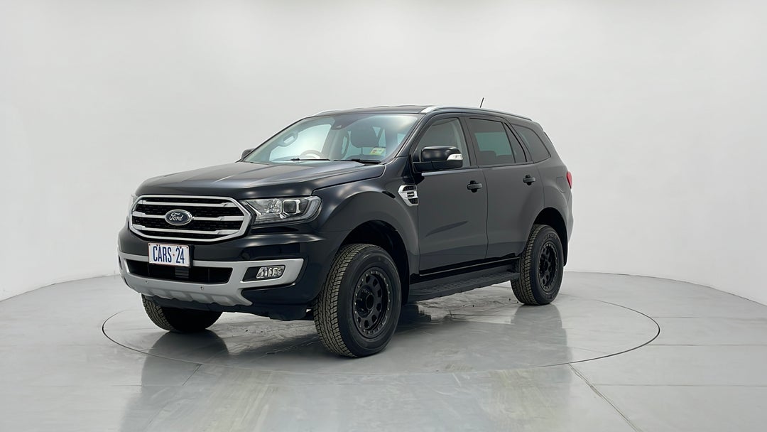2019 Ford Everest Trend (rwd 7 Seat), Automatic, 93040 km, Left Front Diagonal (45- Degree) View