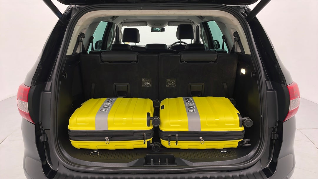 2019 Ford Everest Trend (rwd 7 Seat), Automatic, 93040 km, Boot Inside View with Luggage