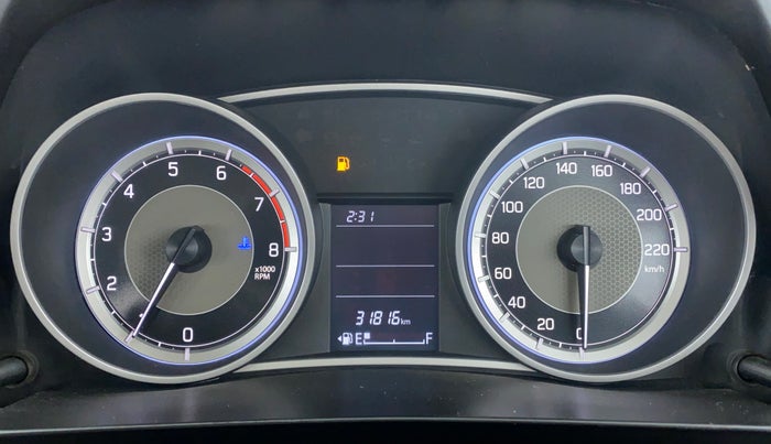 2017 Maruti Dzire VXI, Petrol, Manual, 31,901 km, Odometer Image