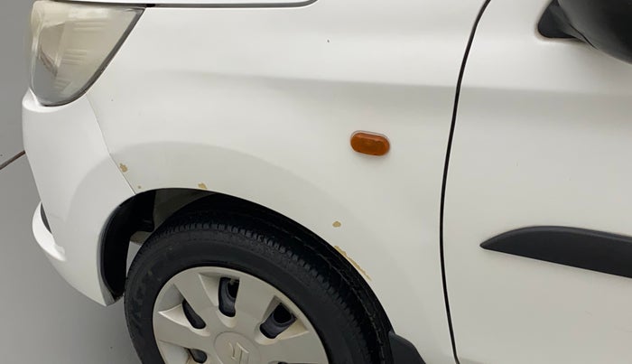 2018 Maruti Alto K10 VXI, Petrol, Manual, 24,914 km, Left fender - Paint has minor damage
