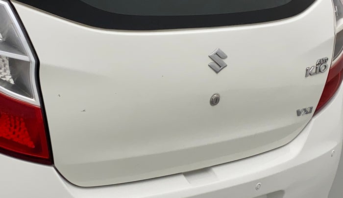 2018 Maruti Alto K10 VXI, Petrol, Manual, 24,914 km, Dicky (Boot door) - Paint has minor damage